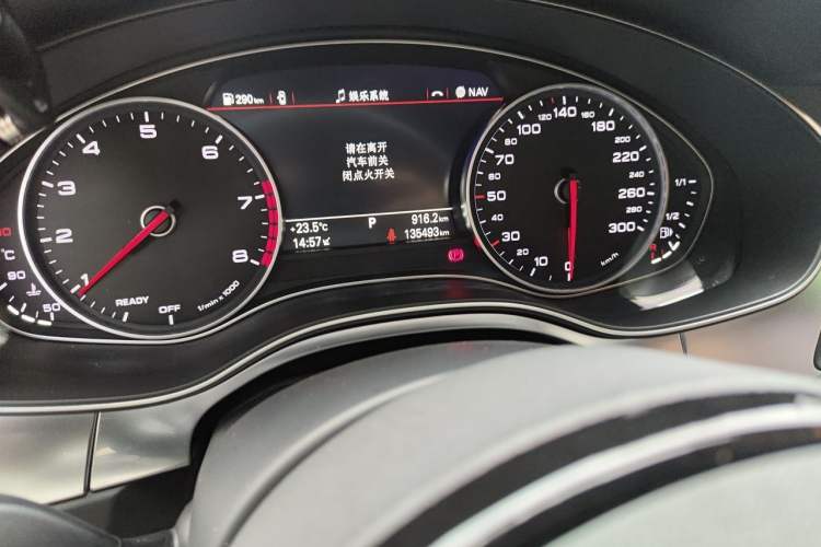 Used Audi A6L 2018 30th Anniversary Edition 35 TFSI Sport Edition Odometer Close Up