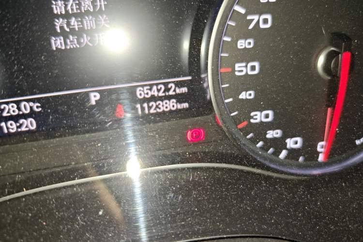 Used Audi A6L 2018 30th Anniversary Edition TFSI Trendy Model Odometer Close Up