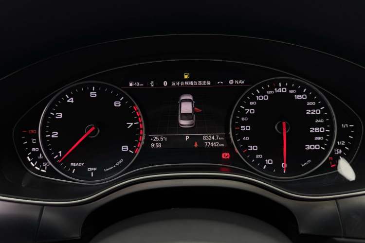 Used Audi A6L 2018 30th Anniversary Edition 45 TFSI quattro Sport model Odometer Close Up