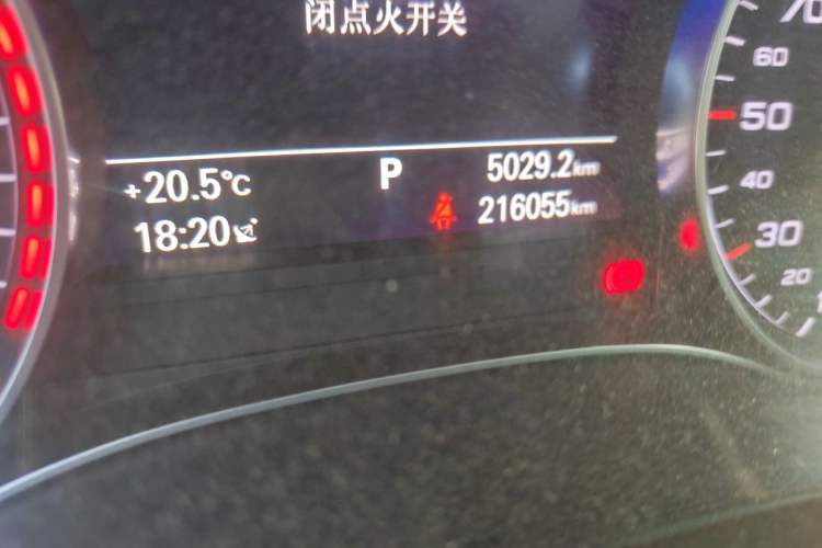 Used Audi A6L 2018 30th Anniversary Edition TFSI Trendy Model Odometer Close Up