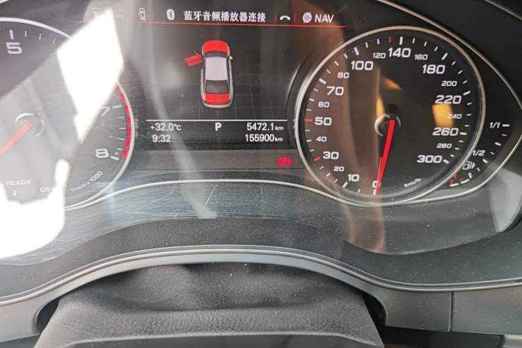 Used Audi A6L 2018 30th Anniversary Edition TFSI Trendy Model Odometer Close Up