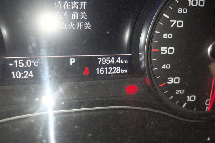 Used Audi A6L 2018 30th Anniversary Edition TFSI Trendy Model Odometer Close Up