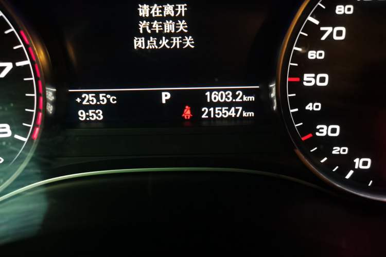 Used Audi A6L 2018 30th Anniversary Edition TFSI Trendy Model Odometer Close Up