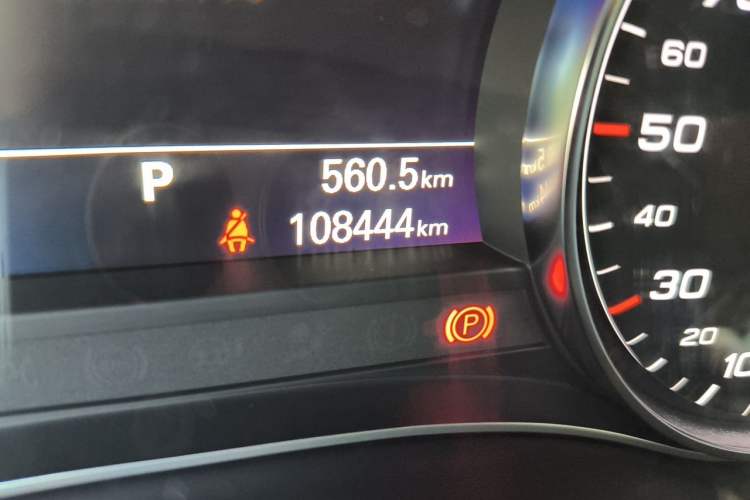 Used Audi A6L 2018 30th Anniversary Edition 35 TFSI Sport Edition Odometer Close Up