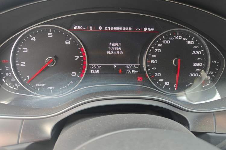 Used Audi A6L 2018 30th Anniversary Edition TFSI Trendy Model Odometer Close Up