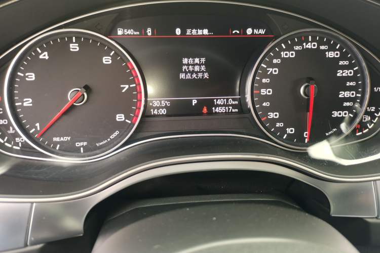 Used Audi A6L 2018 30th Anniversary Edition 45 TFSI quattro Sport model Odometer Close Up