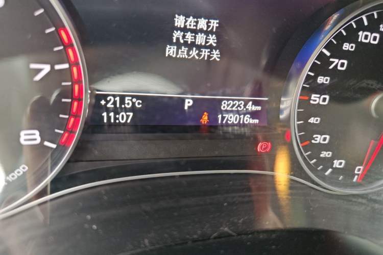 Used Audi A6L 2018 30th Anniversary Edition TFSI Trendy Model Odometer Close Up