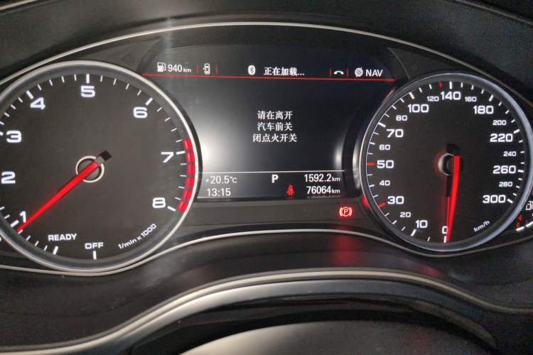 Used Audi A6L 2018 30th Anniversary Edition 35 TFSI Sport Edition Odometer Close Up