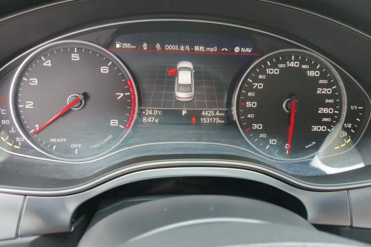 Used Audi A6L 2018 30th Anniversary Edition TFSI Trendy Model Odometer Close Up
