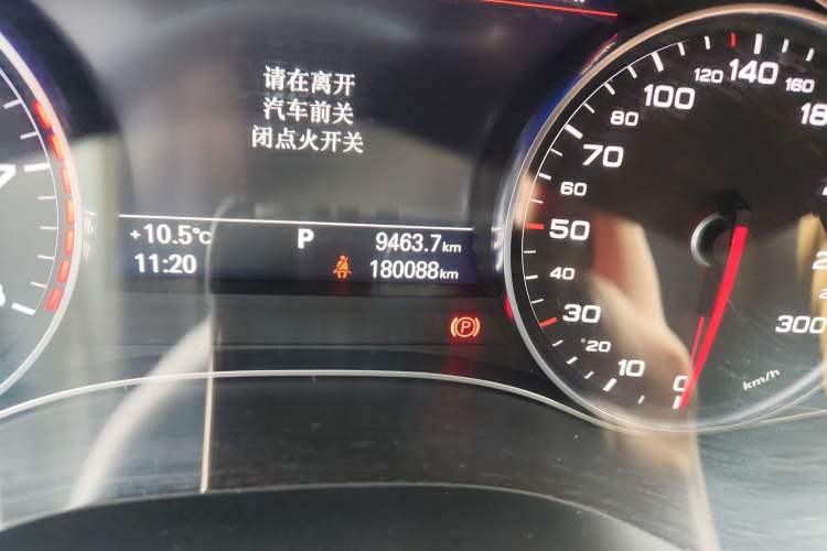 Used Audi A6L 2018 30th Anniversary Edition TFSI Trendy Model Odometer Close Up