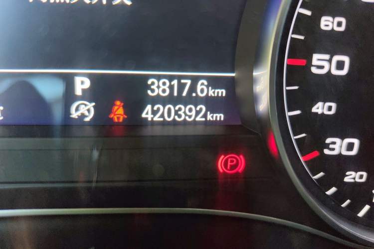 Used Audi A6L 2018 30th Anniversary Edition TFSI Trendy Model Odometer Close Up