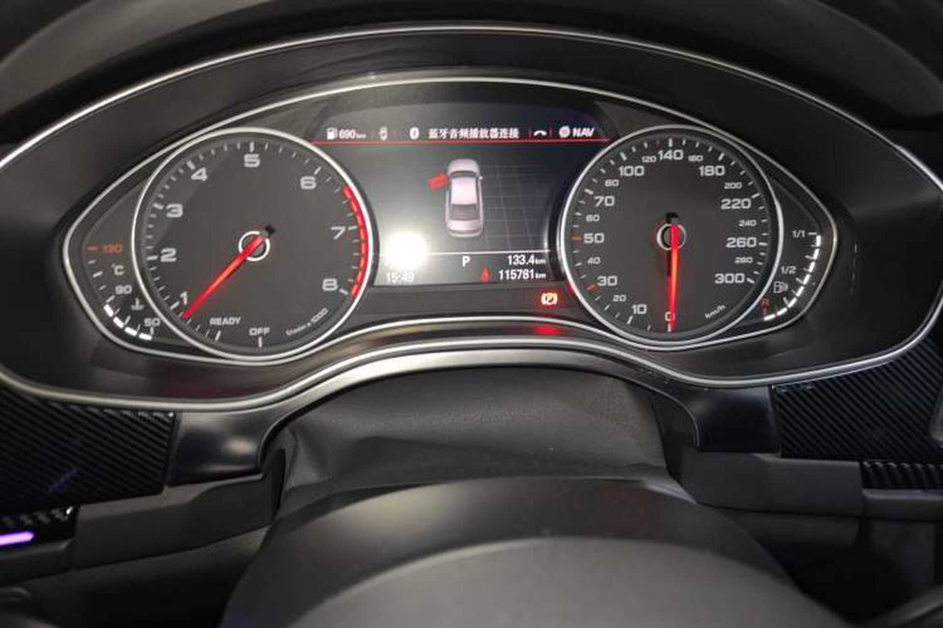 Used Audi A6L 2018 30th Anniversary Edition 45 TFSI quattro Sport model Odometer Close Up