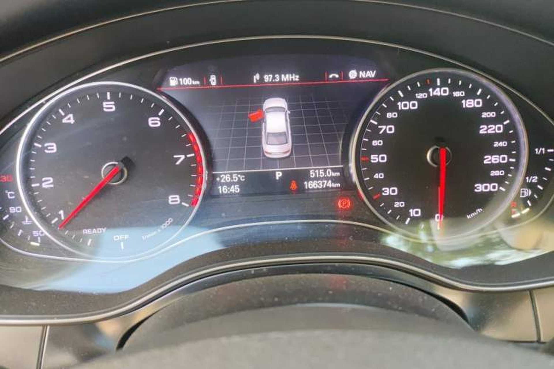 Used Audi A6L 2018 30th Anniversary Edition TFSI Trendy Model Odometer Close Up