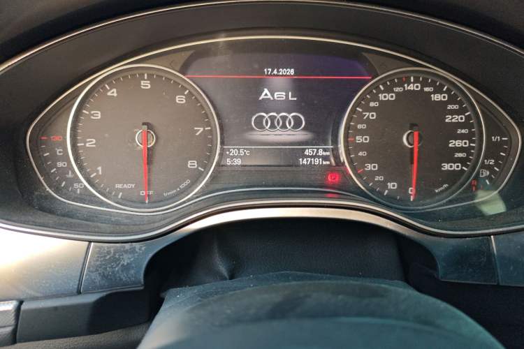 Used Audi A6L 2018 30th Anniversary Edition TFSI Trendy Model Odometer Close Up