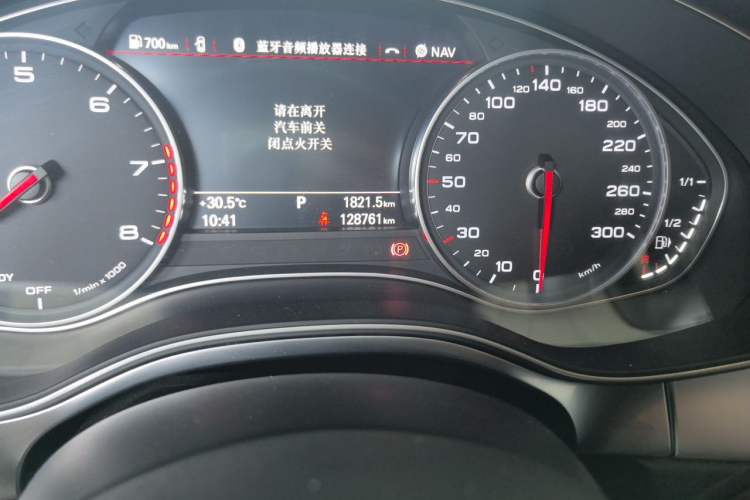 Used Audi A6L 2018 30th Anniversary Edition 35 TFSI Sport Edition Odometer Close Up