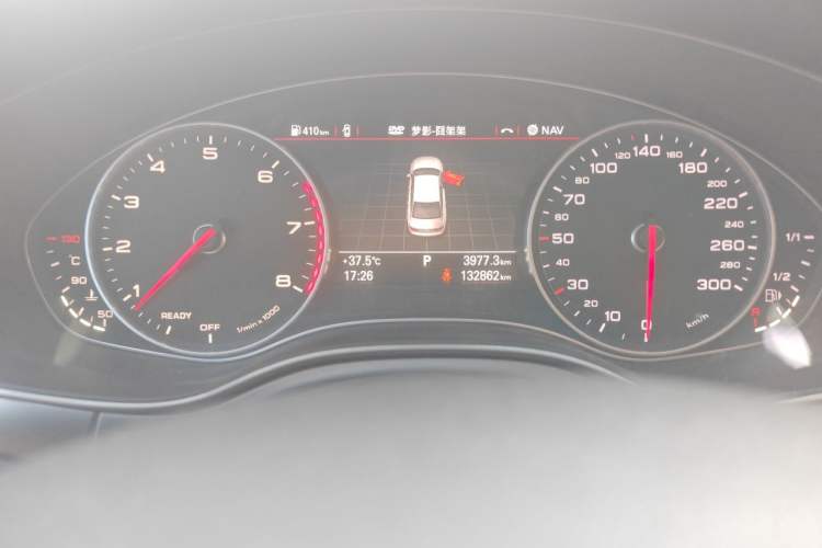 Used Audi A6L 2018 30th Anniversary Edition 30 FSI Style Model Odometer Close Up