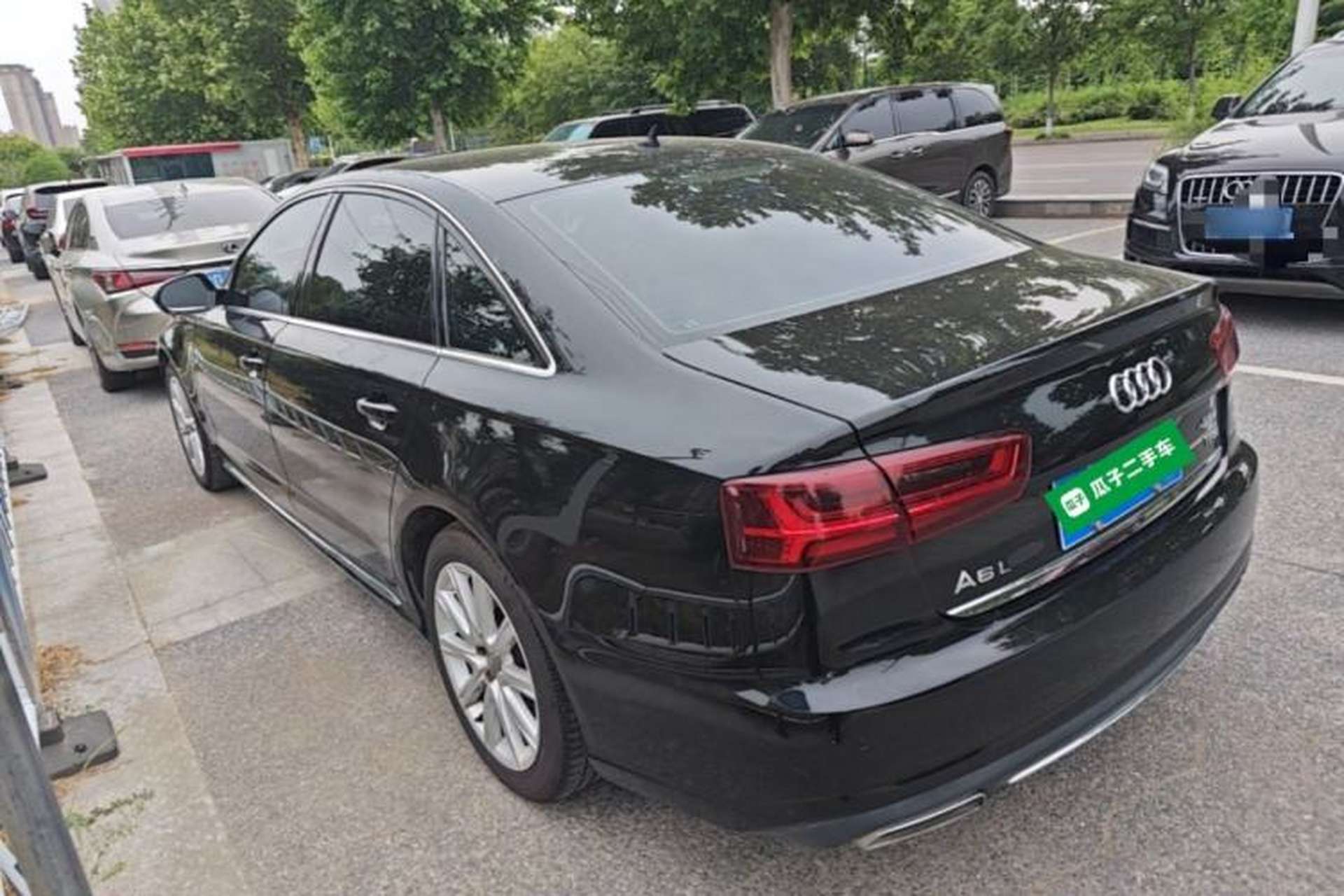 Used Audi A6L 2018 30th Anniversary Edition TFSI Trendy Model Rear Left 45 Deg