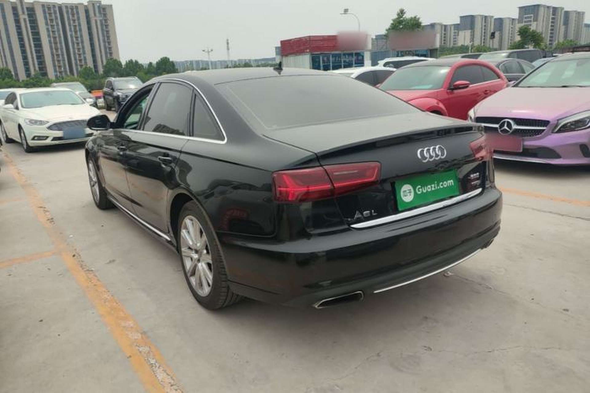 Used Audi A6L 2018 30th Anniversary Edition TFSI Trendy Model Rear Left 45 Deg