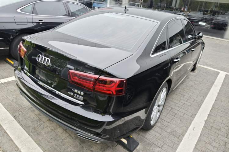 Used Audi A6L 2018 30th Anniversary Edition 45 TFSI quattro Sport model Rear Right 45 Deg