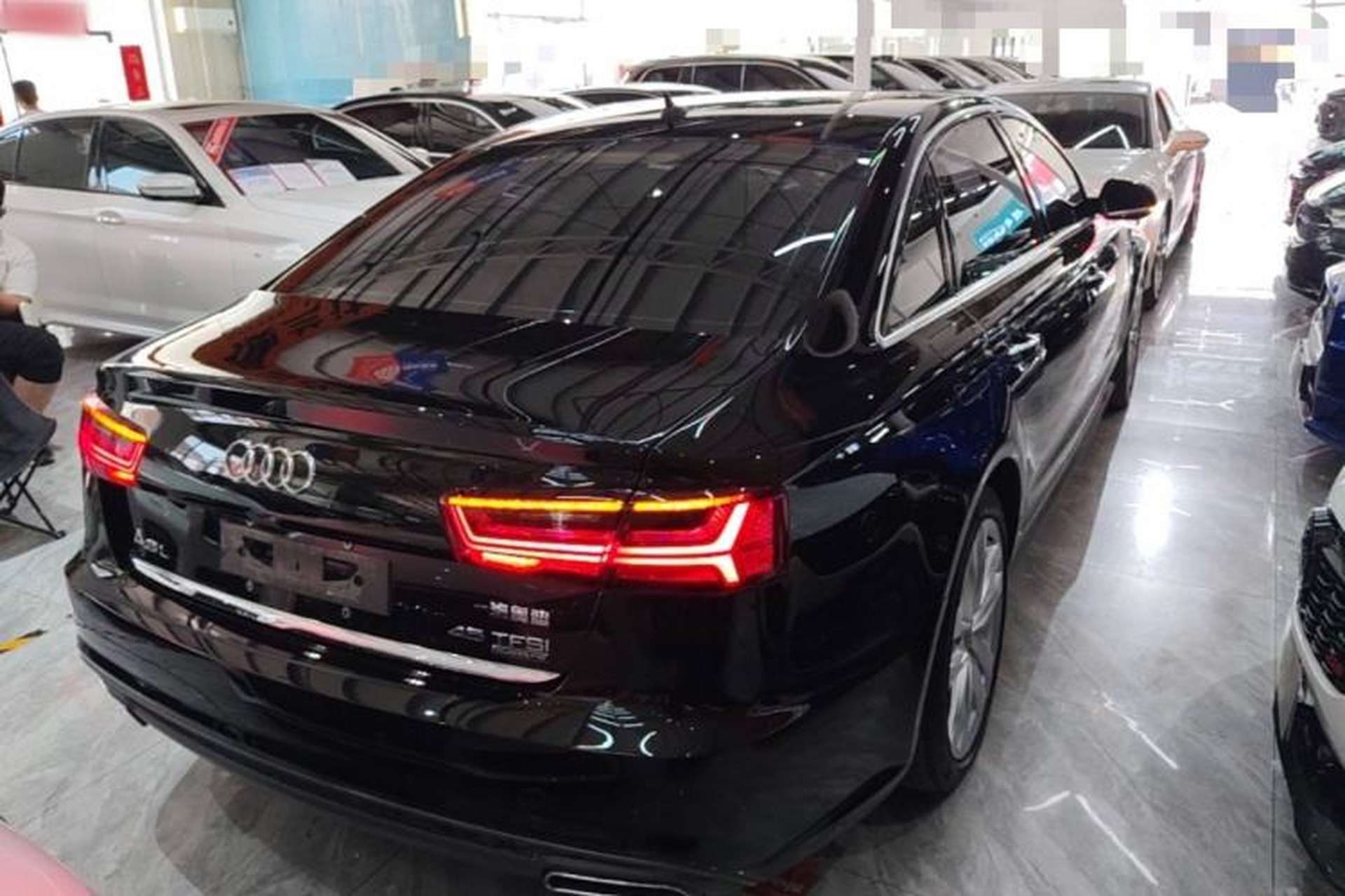 Used Audi A6L 2018 30th Anniversary Edition 45 TFSI quattro Sport model Rear Right 45 Deg