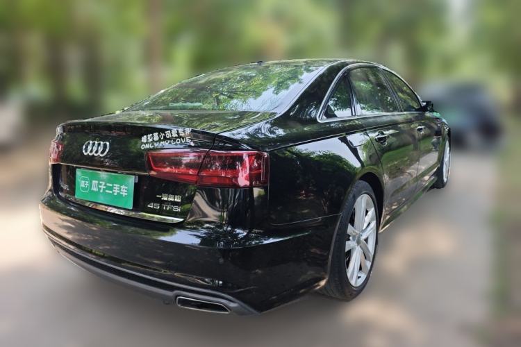 Used Audi A6L 2018 30th Anniversary Edition 35 TFSI Sport Edition Rear Right 45 Deg