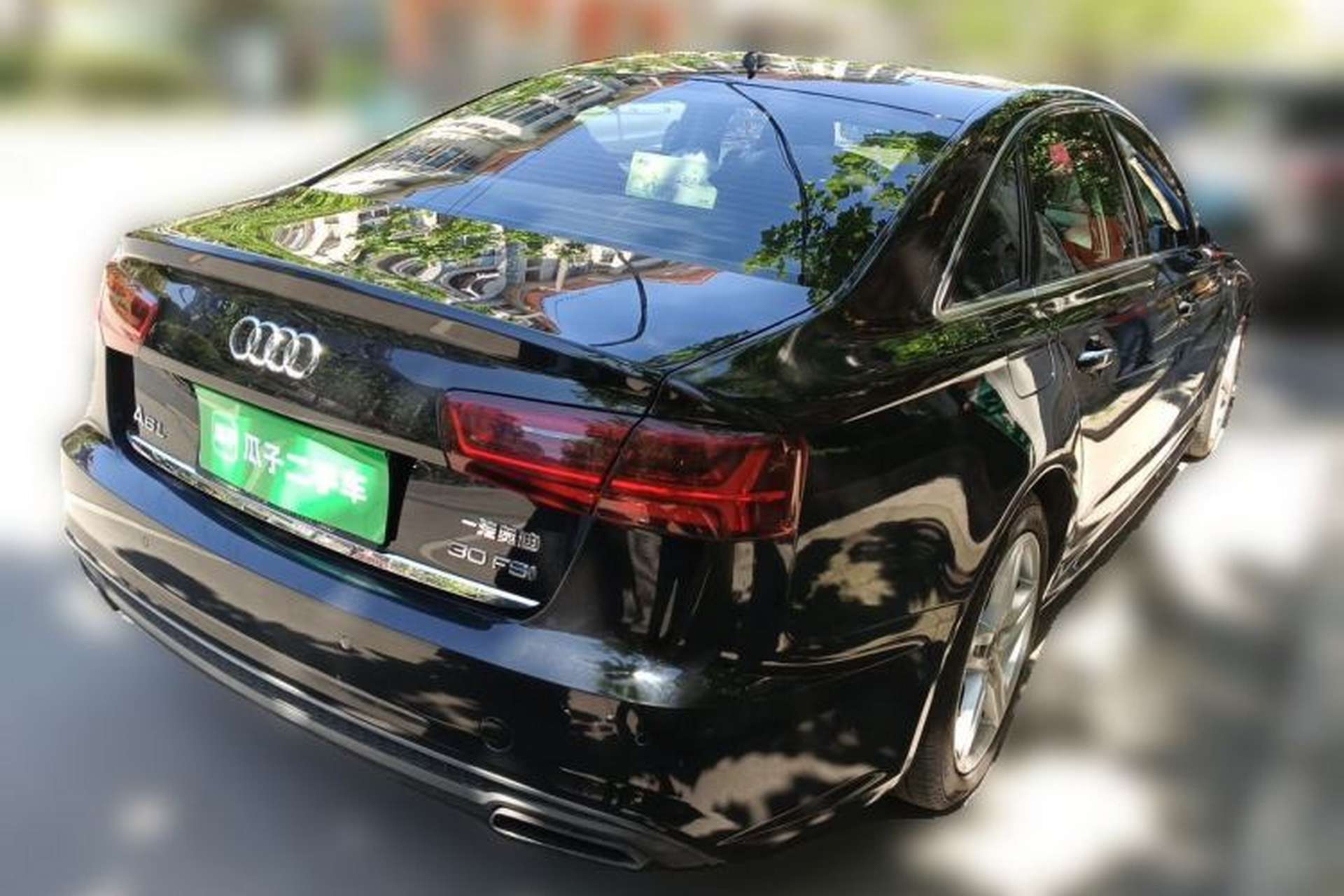 Used Audi A6L 2018 30th Anniversary Edition 30 FSI Style Model Rear Right 45 Deg