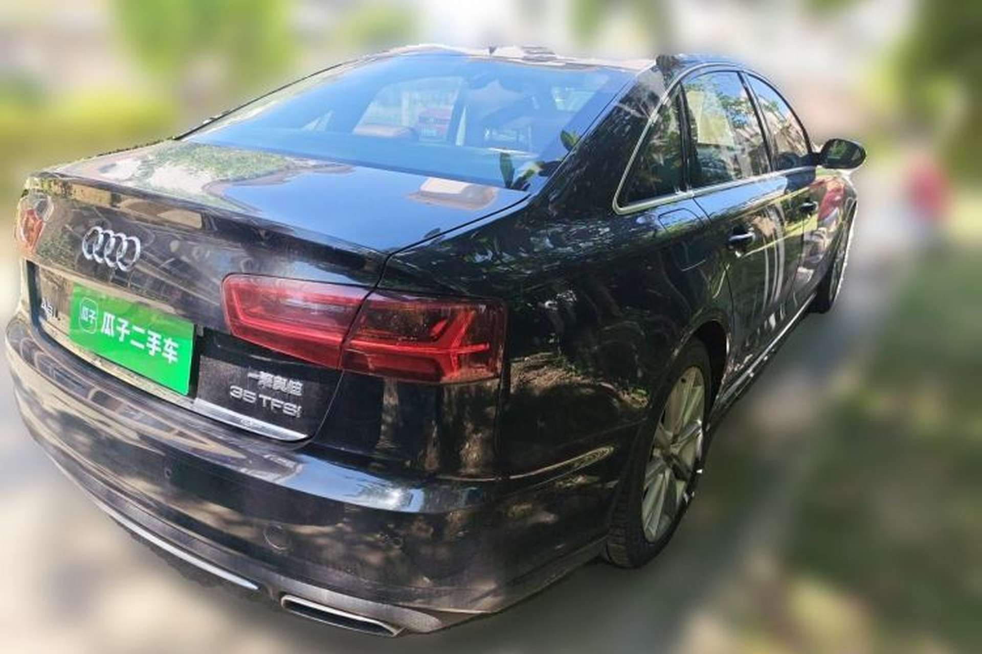Used Audi A6L 2018 30th Anniversary Edition TFSI Trendy Model Rear Right 45 Deg