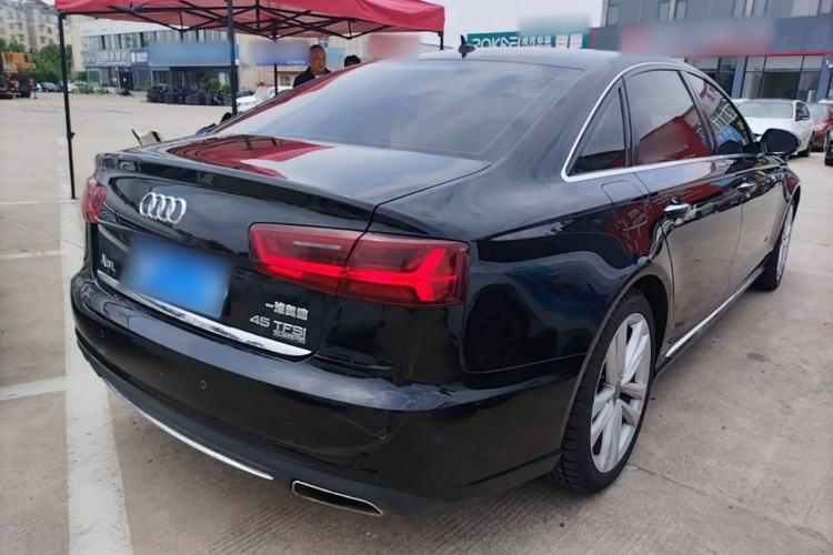 Used Audi A6L 2018 30th Anniversary Edition 45 TFSI quattro Sport model Rear Right 45 Deg