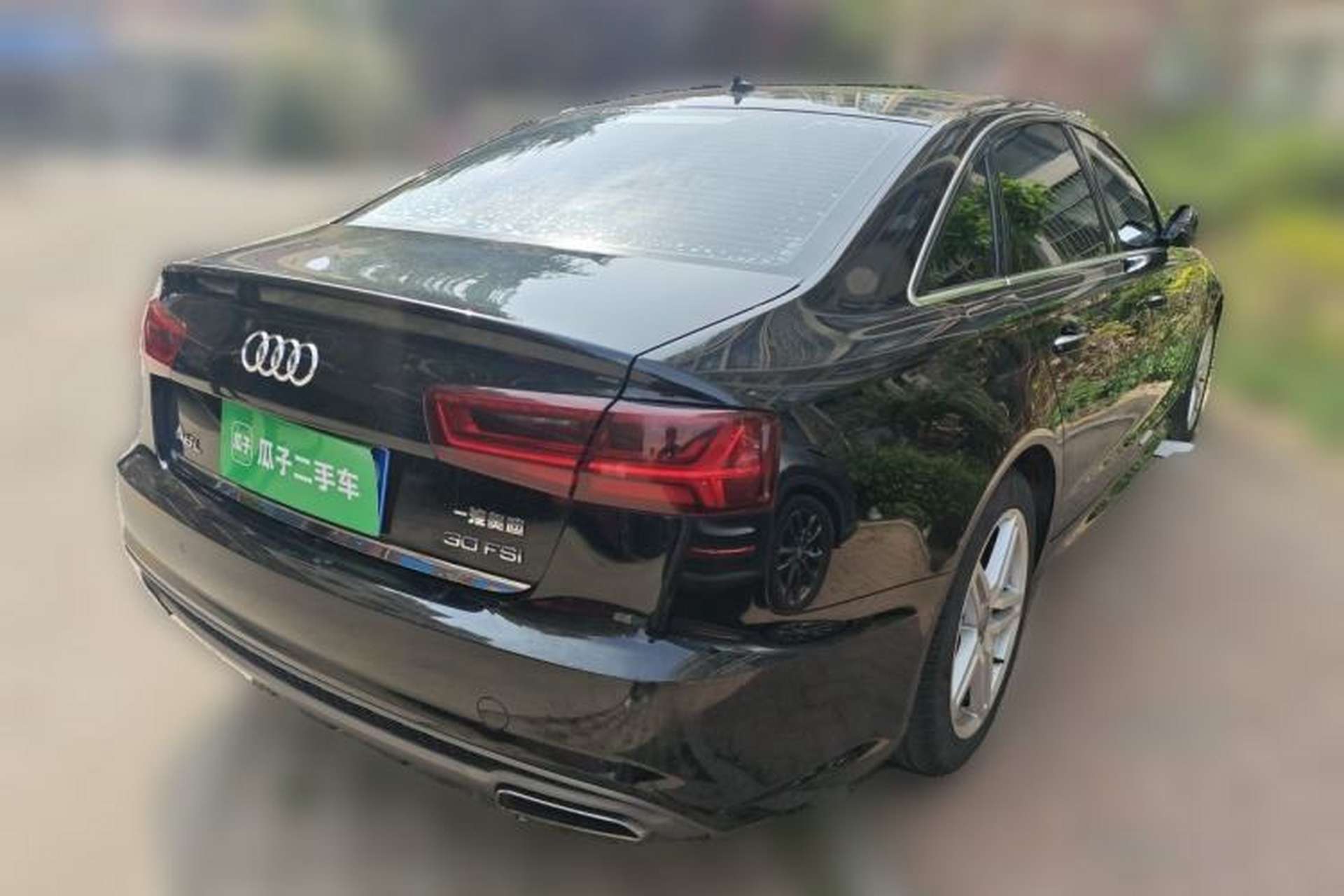 Used Audi A6L 2018 30th Anniversary Edition 30 FSI Style Model Rear Right 45 Deg