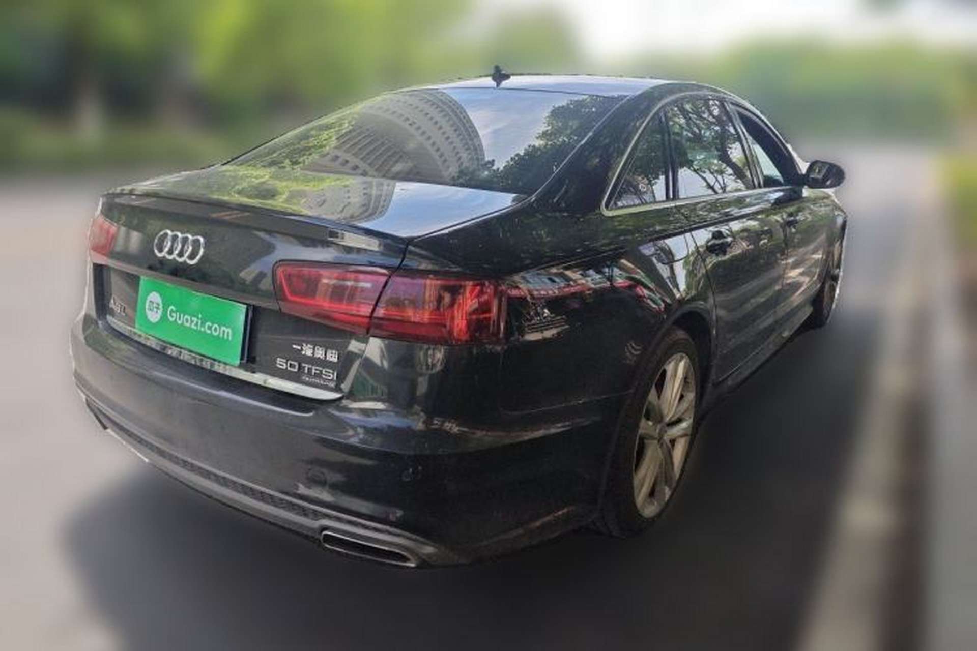 Used Audi A6L 2018 30th Anniversary Edition 45 TFSI quattro Sport model Rear Right 45 Deg