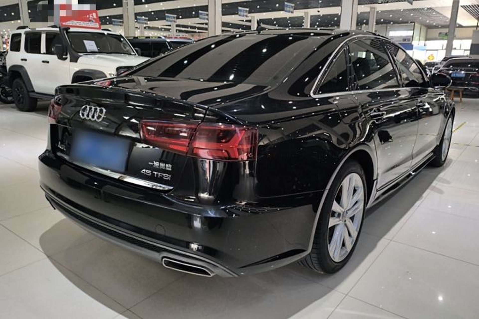 Used Audi A6L 2018 30th Anniversary Edition 35 TFSI Sport Edition Rear Right 45 Deg