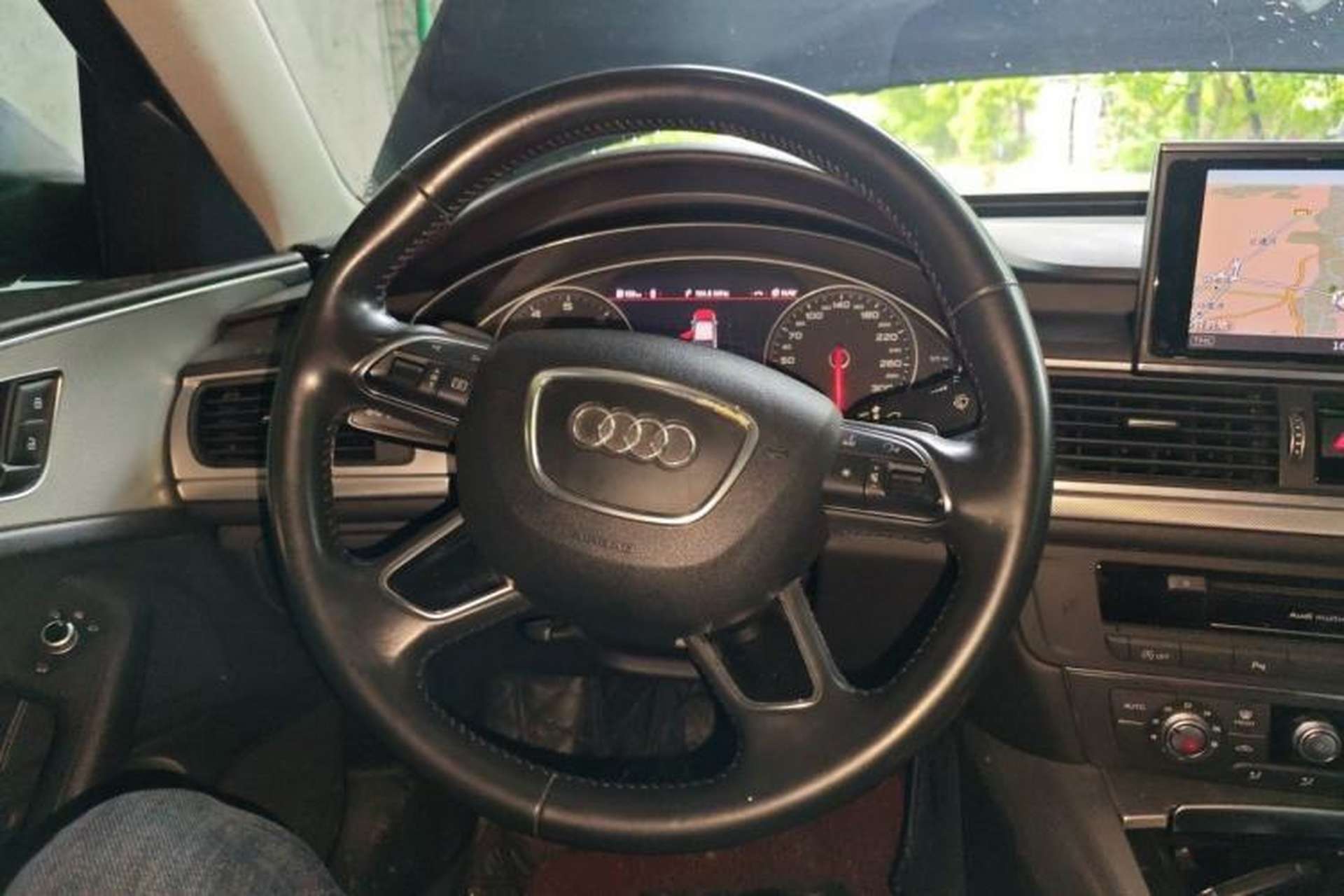 Used Audi A6L 2018 30th Anniversary Edition TFSI Trendy Model Steering Wheel