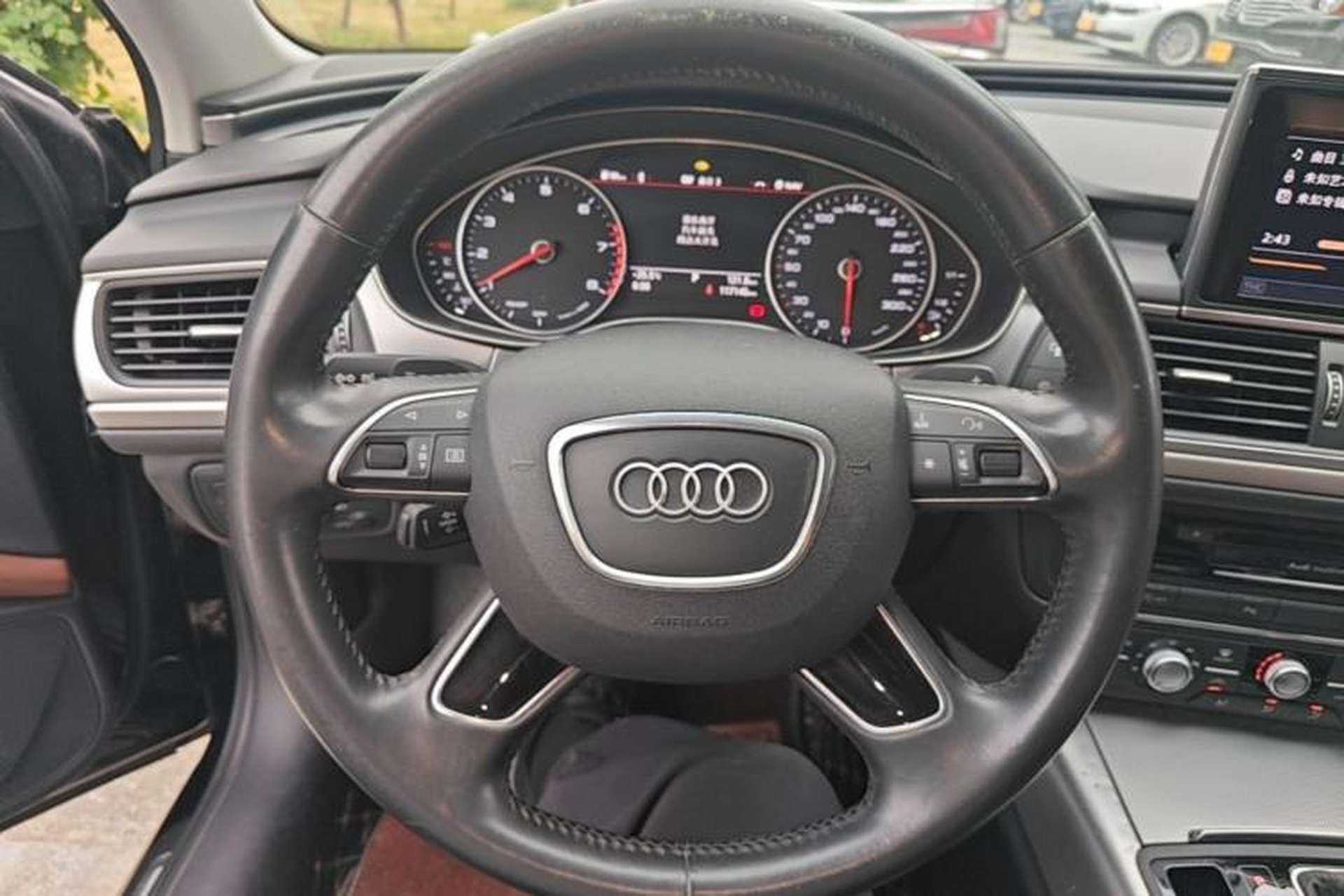 Used Audi A6L 2018 30th Anniversary Edition TFSI Trendy Model Steering Wheel