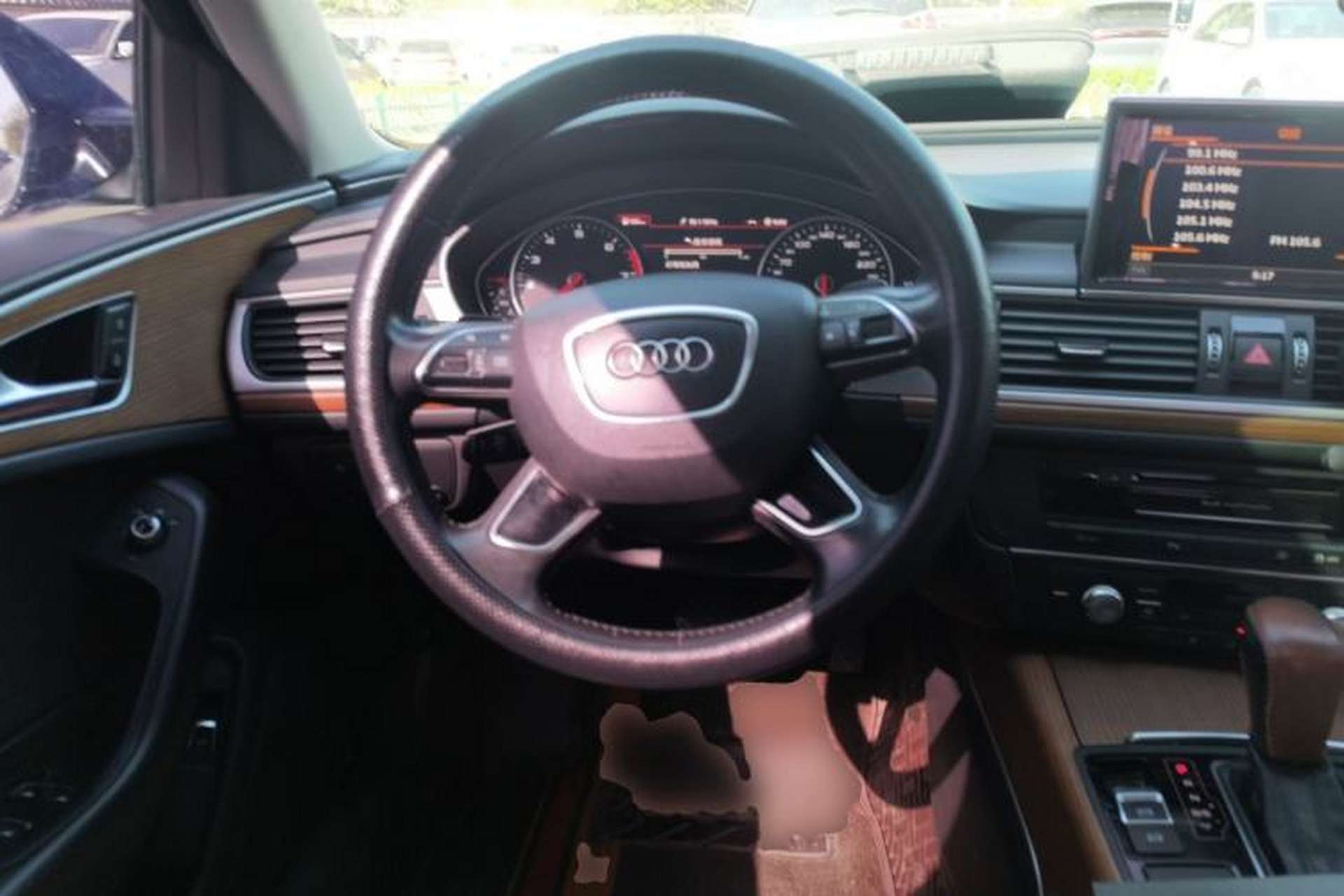 Used Audi A6L 2018 30th Anniversary Edition 30 FSI Style Model Steering Wheel