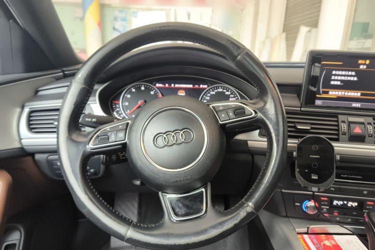 Used Audi A6L 2018 30th Anniversary Edition 45 TFSI quattro Sport model Steering Wheel