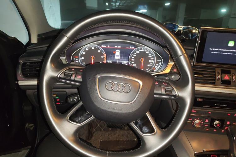 Used Audi A6L 2018 30th Anniversary Edition TFSI Trendy Model Steering Wheel