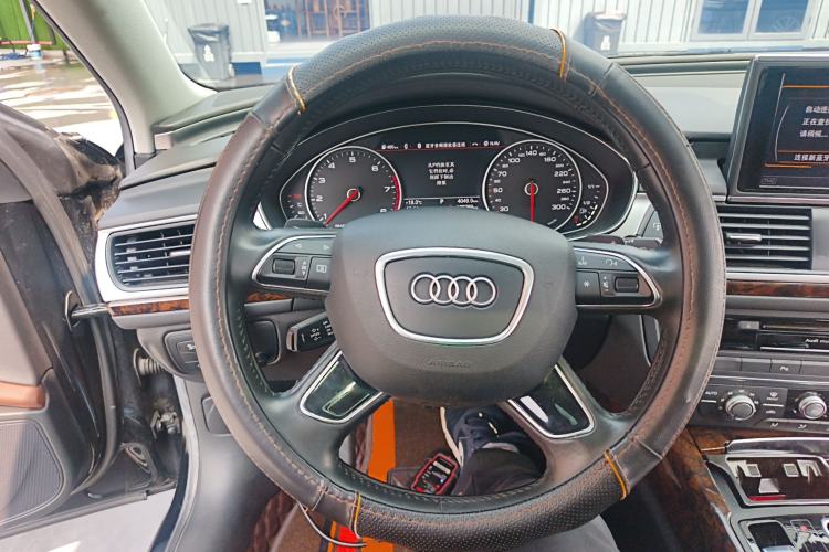 Used Audi A6L 2018 30th Anniversary Edition TFSI Trendy Model Steering Wheel