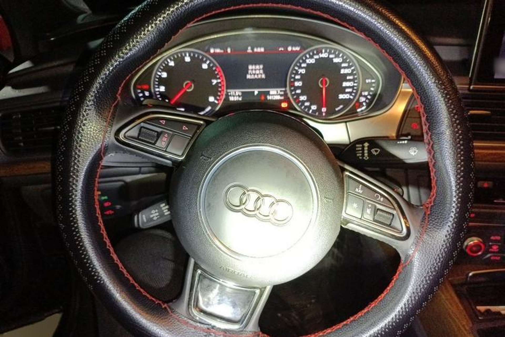 Used Audi A6L 2018 30th Anniversary Edition 45 TFSI quattro Sport model Steering Wheel