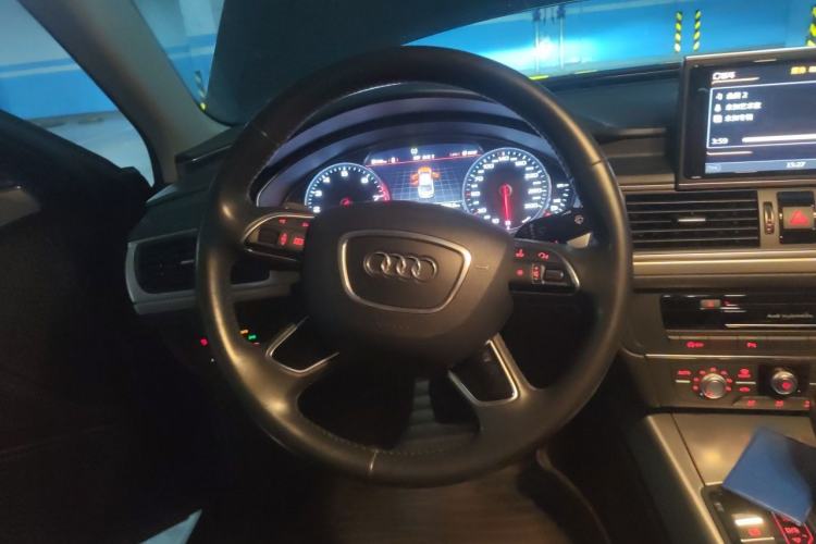 Used Audi A6L 2018 30th Anniversary Edition TFSI Trendy Model Steering Wheel