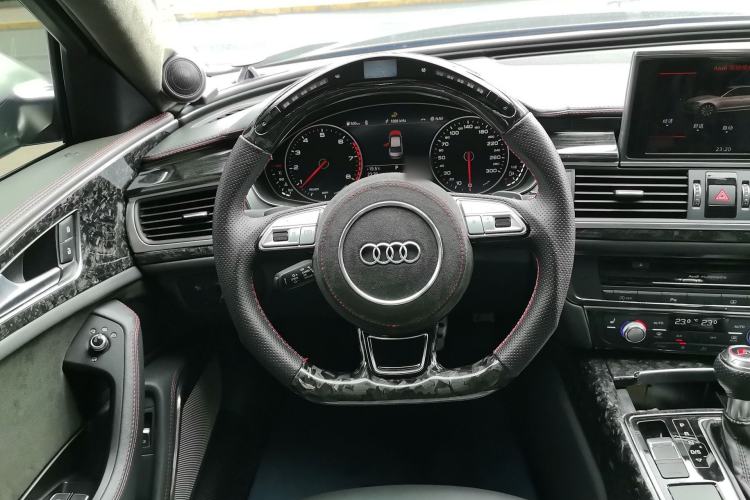 Used Audi A6L 2018 30th Anniversary Edition 45 TFSI quattro Sport model Steering Wheel