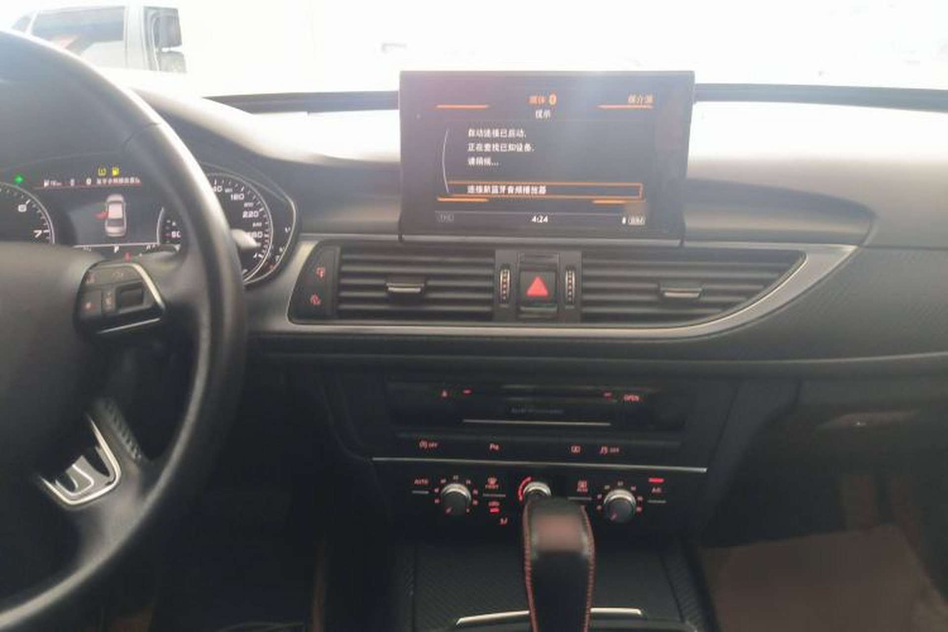 Used Audi A6L 2018 35 TFSI Collector's Edition Audio And AC Panel