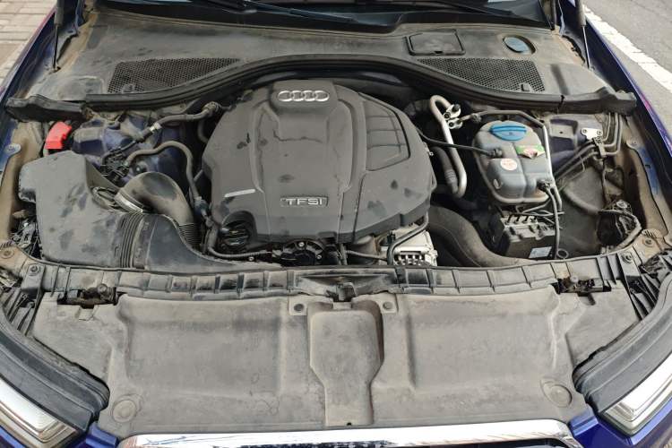 Used Audi A6L 2018 30th Anniversary Edition TFSI Trendy Model Engine Bay