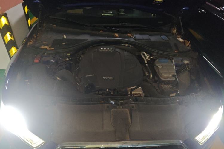 Used Audi A6L 2018 30th Anniversary Edition TFSI Trendy Model Engine Bay