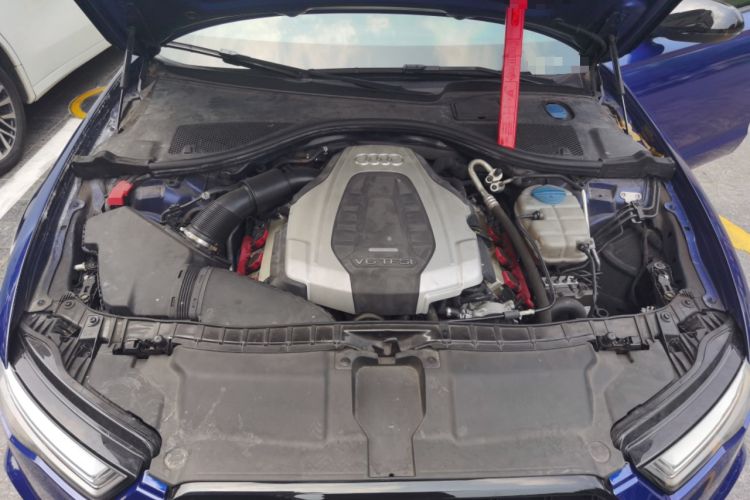 Used Audi A6L 2018 30th Anniversary Edition 45 TFSI quattro Sport model Engine Bay
