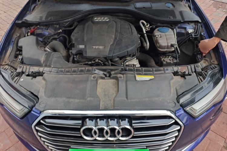 Used Audi A6L 2018 30th Anniversary Edition TFSI Trendy Model Engine Bay