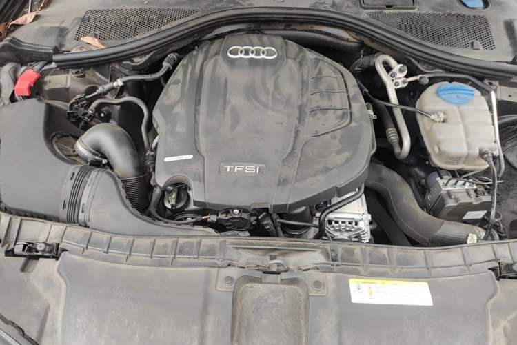 Used Audi A6L 2018 30th Anniversary Edition TFSI Trendy Model Engine Bay