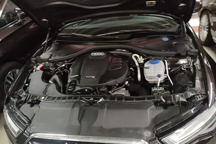 Used Audi A6L 2018 30th Anniversary Edition TFSI Trendy Model Engine Bay