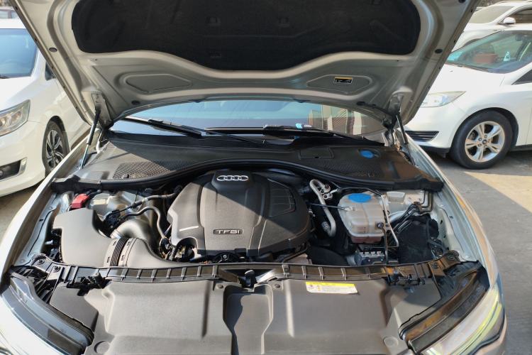 Used Audi A6L 2018 30th Anniversary Edition TFSI Trendy Model Engine Bay