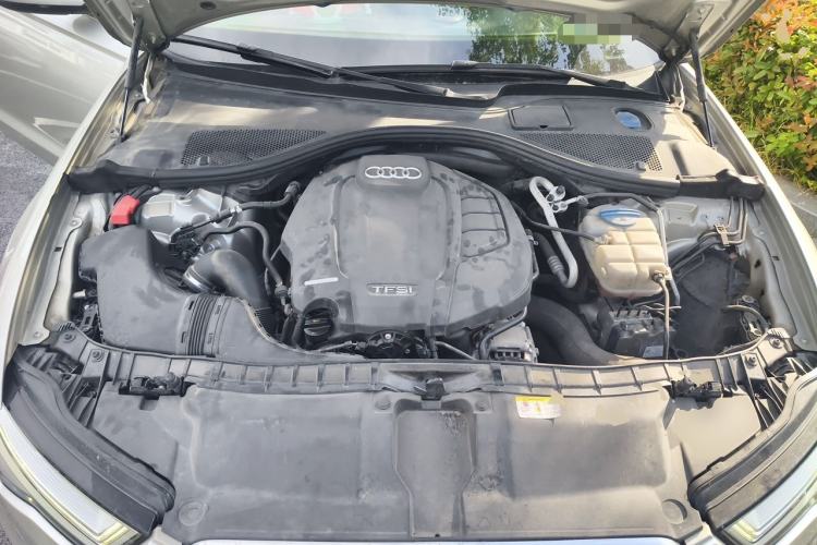 Used Audi A6L 2018 30th Anniversary Edition TFSI Trendy Model Engine Bay