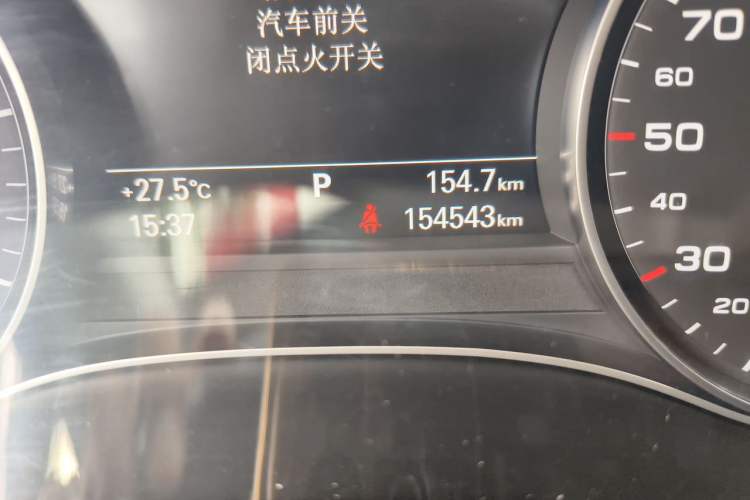 Used Audi A6L 2018 30th Anniversary Edition TFSI Trendy Model Odometer Close Up